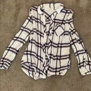 Black and white flannel